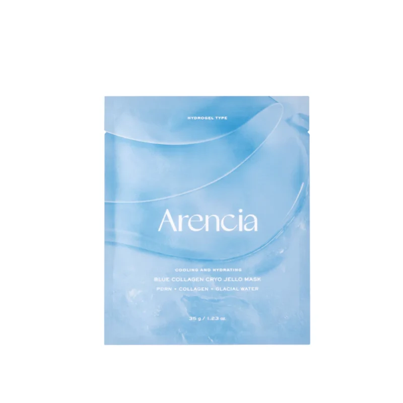 Mặt Nạ Arencia Blue Collagen Cryo Jello Mask 1 Miếng Cấp Ẩm, Chăm Sóc Da