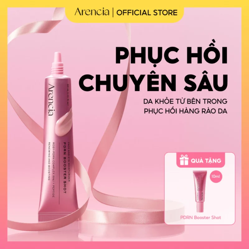 Tinh Chất Arencia PDRN Booster Shot 30ml Cấp Ẩm, Phục Hồi Da