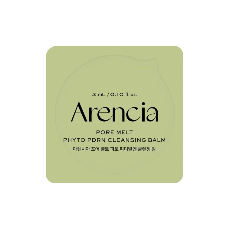 Sáp Tẩy Trang Mini Arencia Pore Melt Phyto PDRN Cleansing Balm 3ml x 3 Làm Sạch Sâu Lỗ Chân Lông