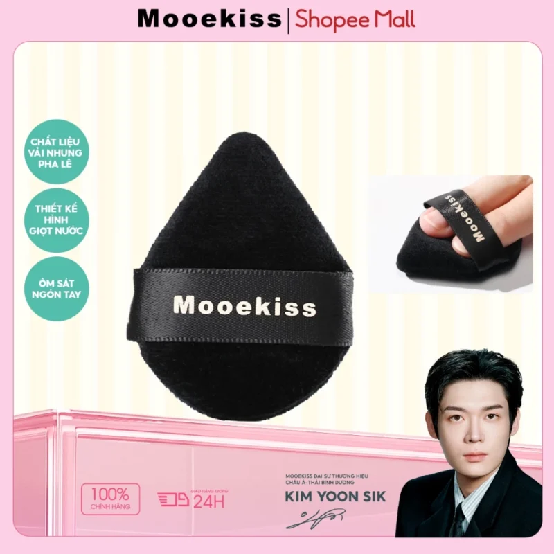 Bông Phấn Mooekiss Hình Giọt Nước
