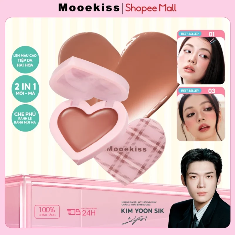 Má Hồng Bột Mooekiss Love