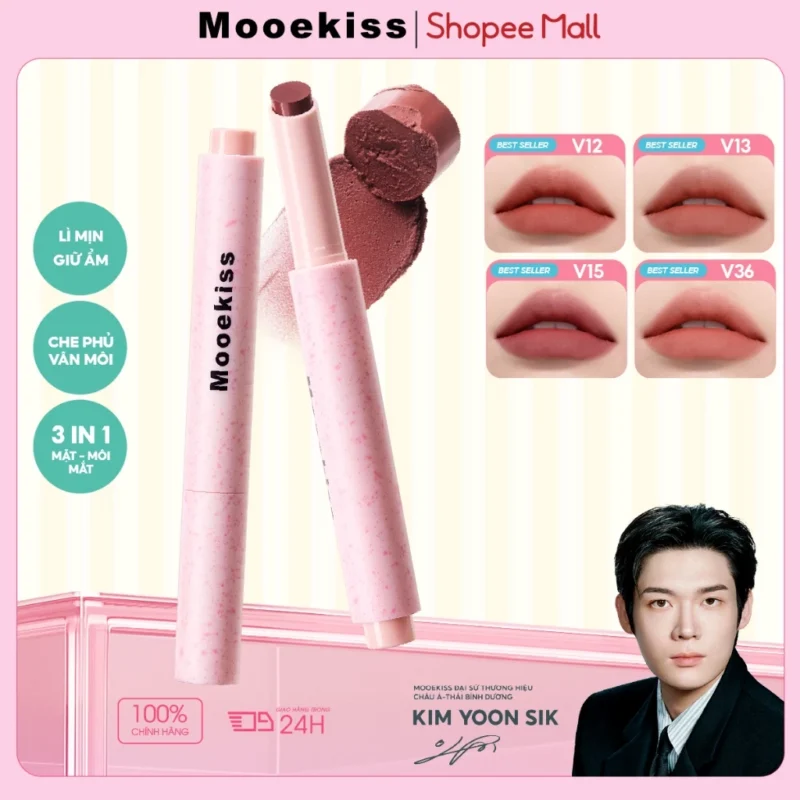 Son Bùn Dạng Bút Mooekiss 1.8g