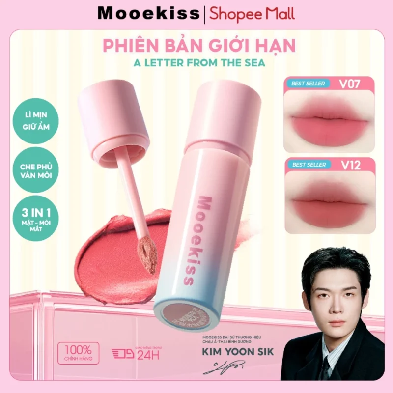 Son Mooekiss Velvet Lip Mud 3g