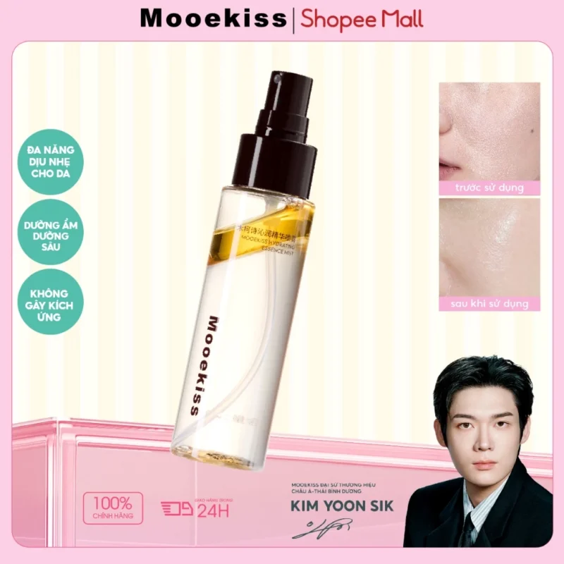 Xịt Dưỡng Ẩm Trước Trang Điểm Mooekiss 65ml